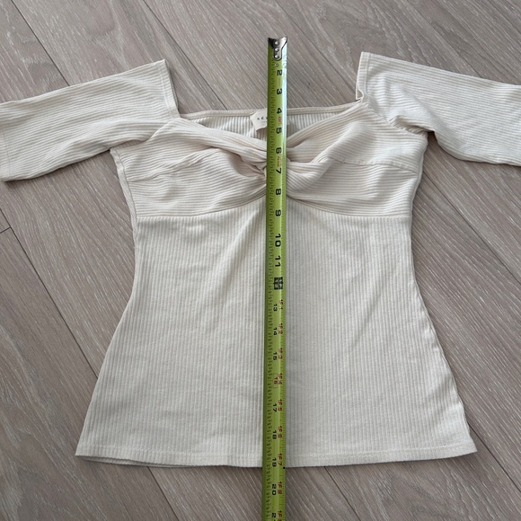 Sezane Caro Top in Cream Size S - Picture 8 of 11